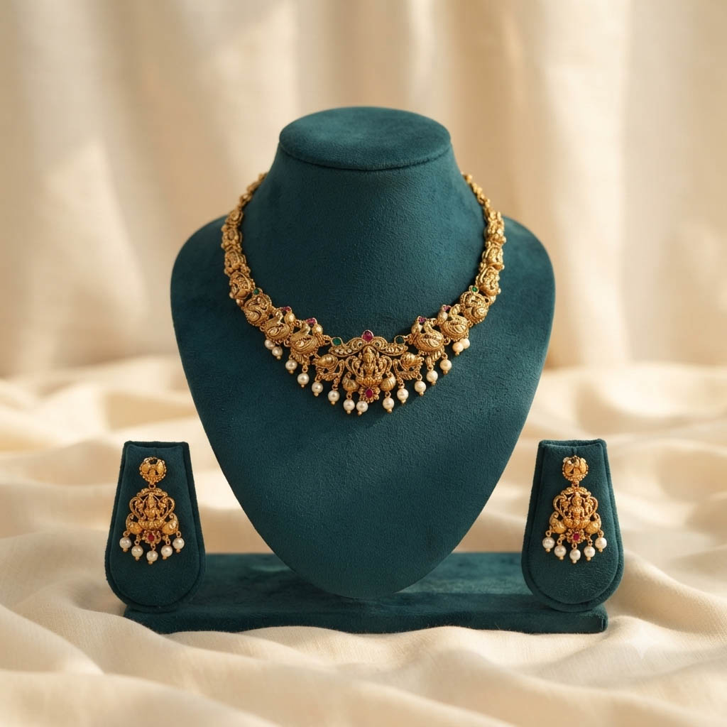 Antique Gold Temple Jewelry
