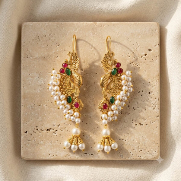 Traditional Peacock Karnaful Large