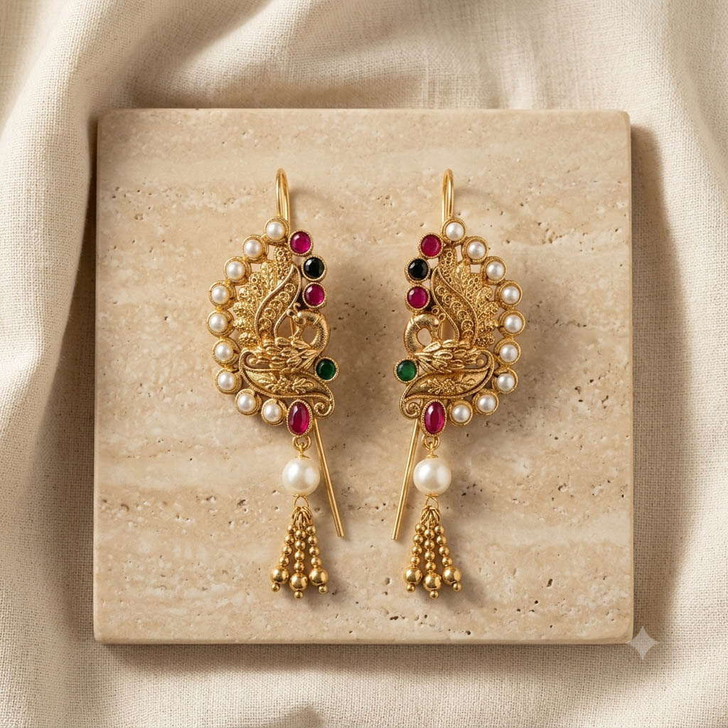 Traditional Peacock Karnaful Small